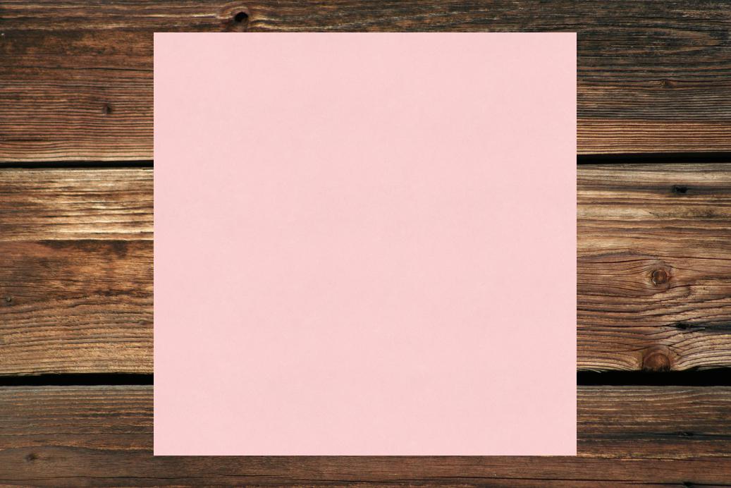 Einzelkarten 110x110 mm Hellrosa 230 g/qm